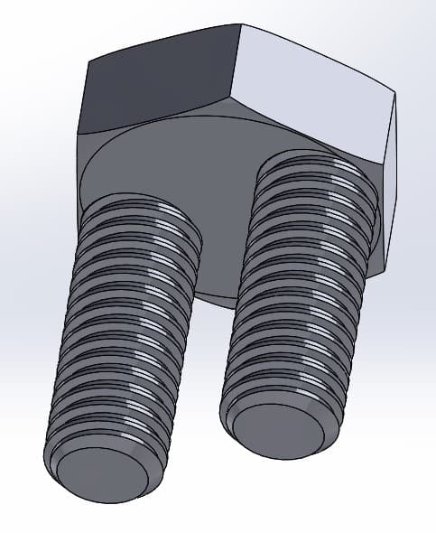 binocular bolt.STL 3d model
