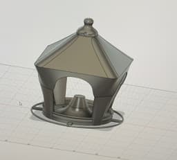 Simple Bird Feeder 3d model