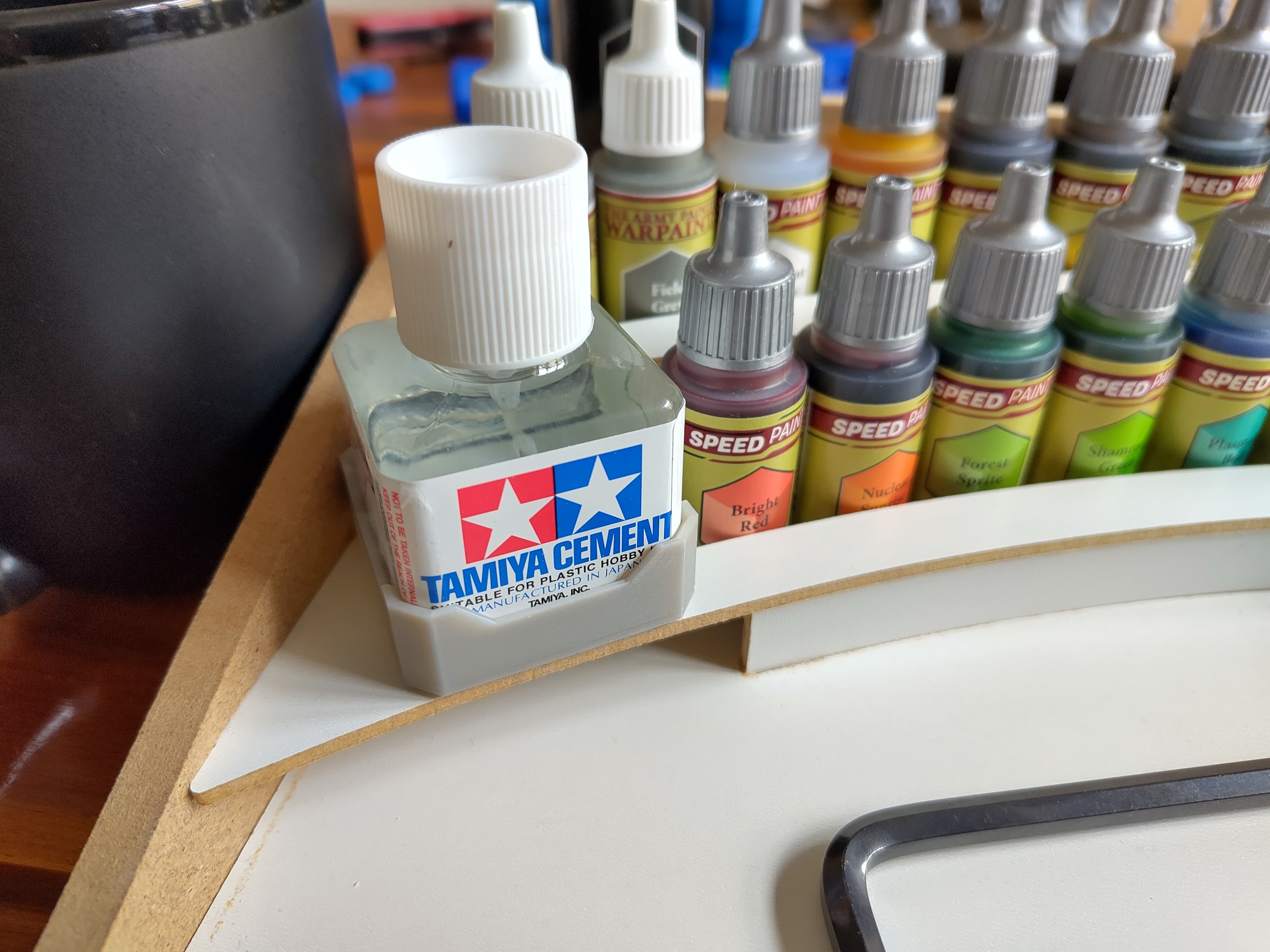 Tamiya Cement Holder for Hobbyzone Paint Station 3d model