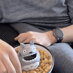 Totoro Snack Bowl, for popcorn, peanuts and pistachios! 3d model