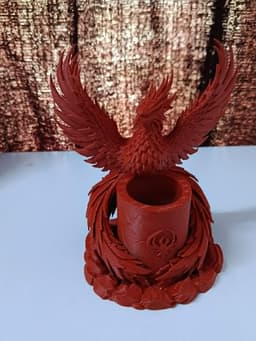 Phoenix pen holder 3d model