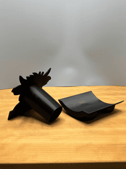 Highland Cow Toilet Roll Holder 3d model