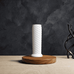 Vase Torsadé Classique 3d model