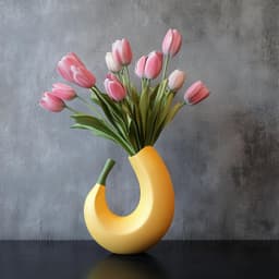 Banana Vase for Whimsical Home Decor 3d model