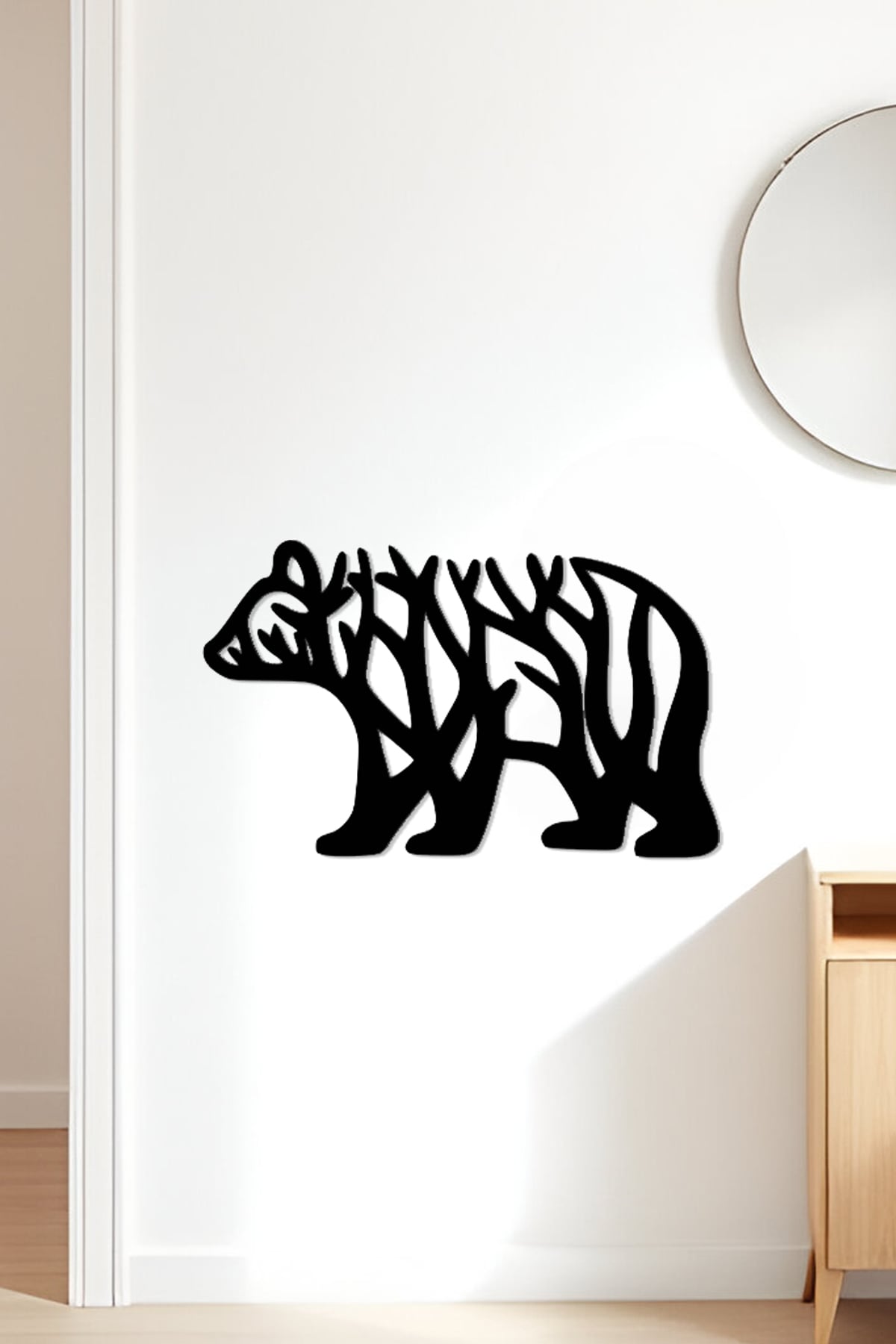 Bear Wall Art, Wall Decor, Home Decor 3d model