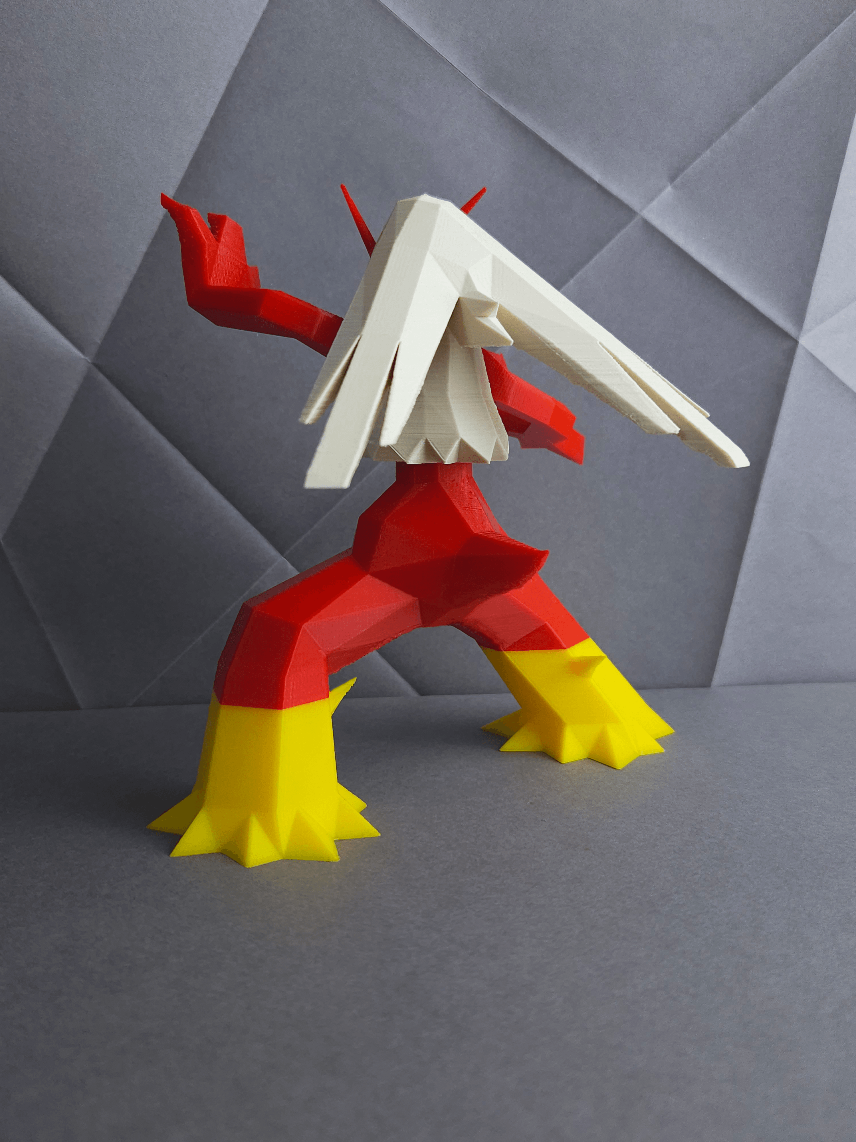 Blaziken Low Poly Pokemon 3d model