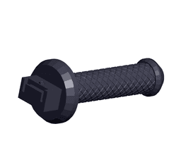 BEYBLADE X | SWORD LAUNCHER GRIP | CUSTOM SERIES 3d model