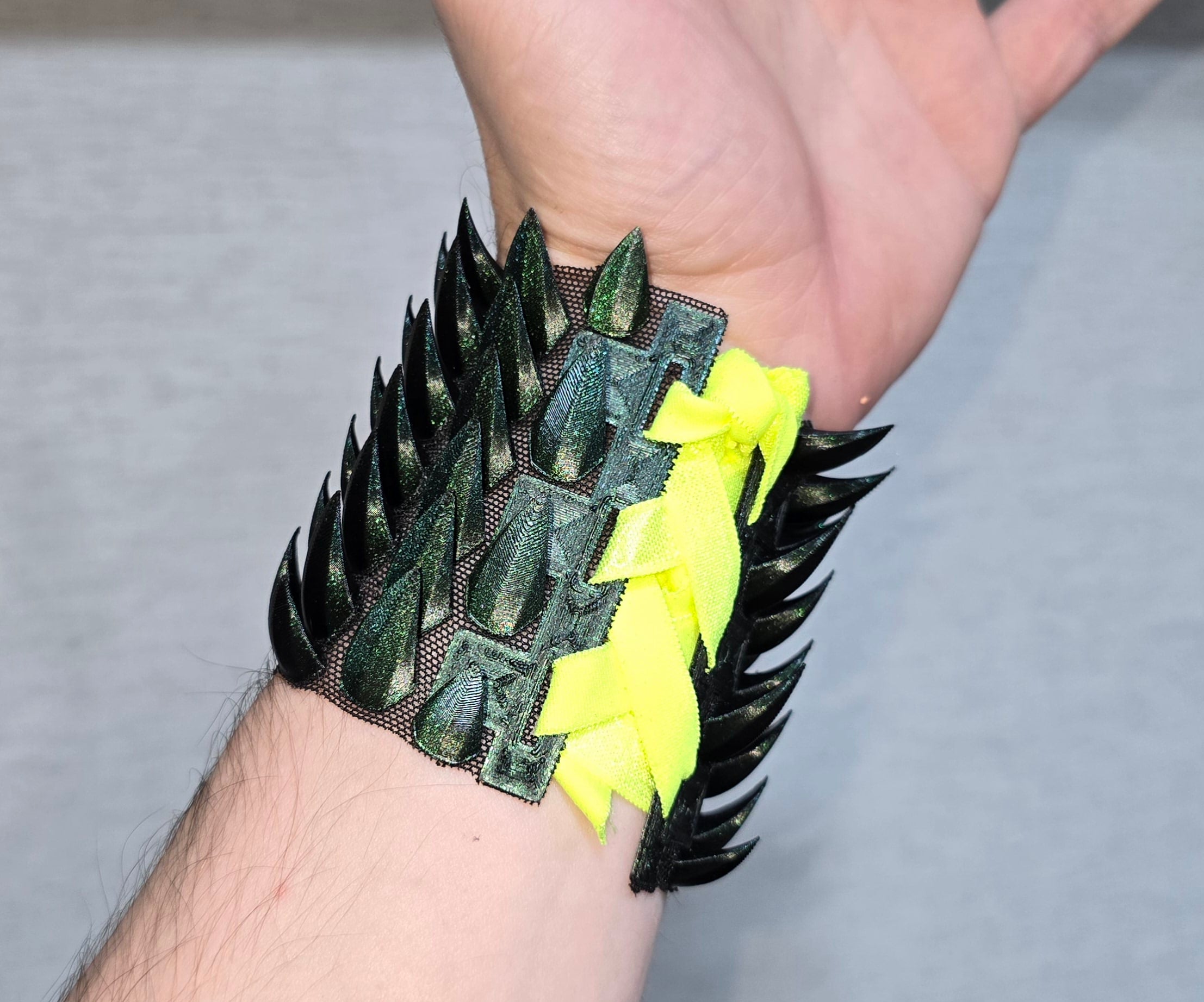 Dragon Scale Cuffs 3d model