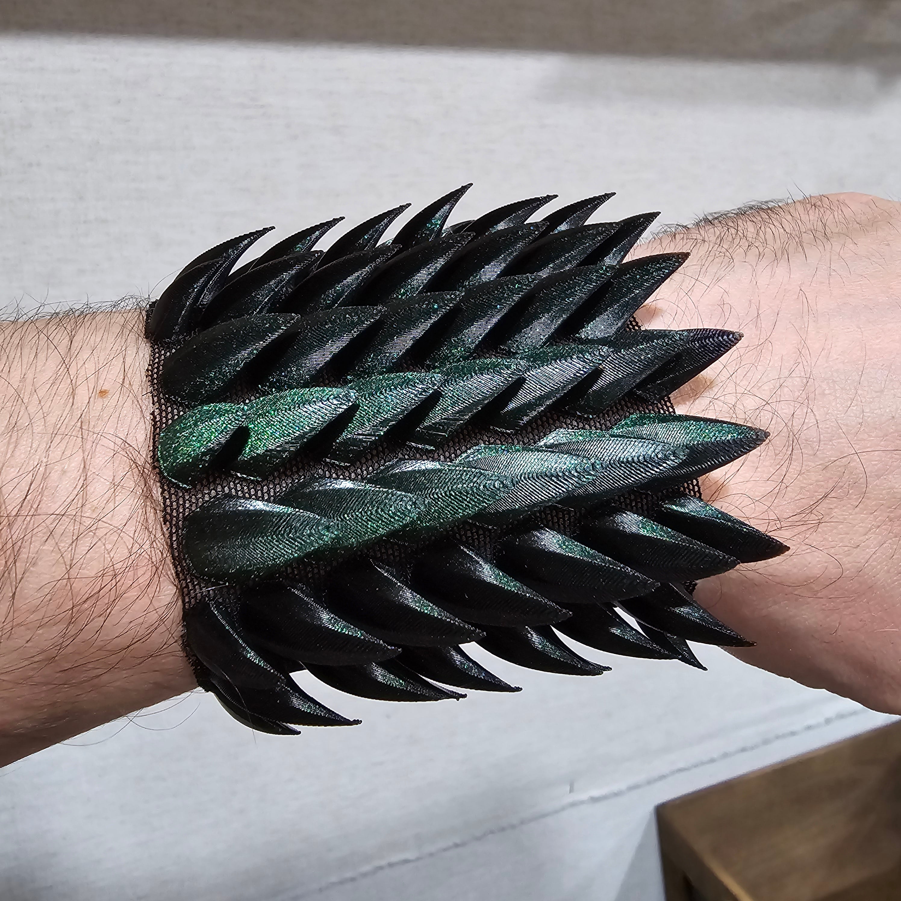 Dragon Scale Cuffs 3d model