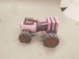 FHW: The boom roller Concept Atomic Bomb Car 3d model
