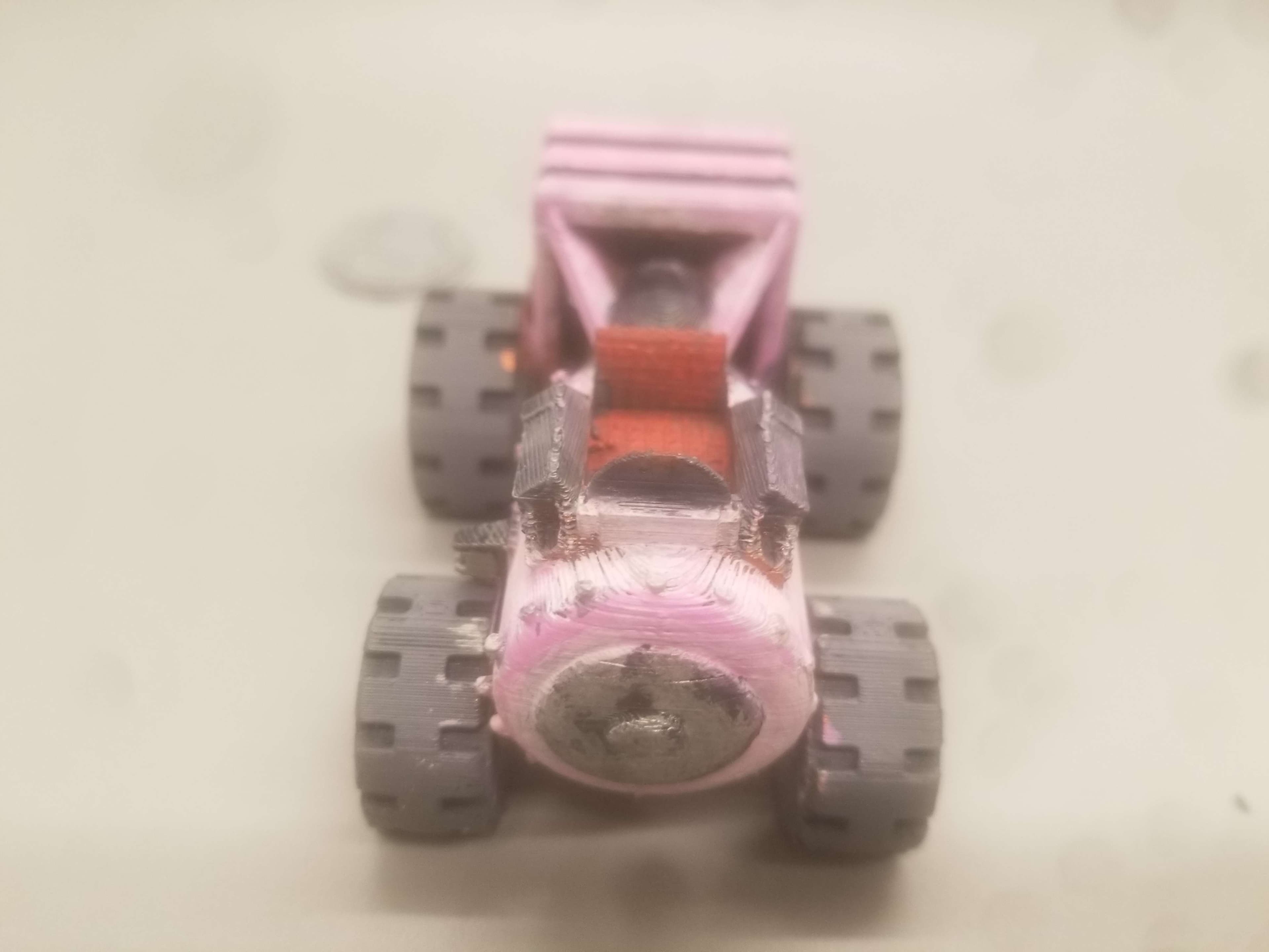FHW: The boom roller Concept Atomic Bomb Car 3d model