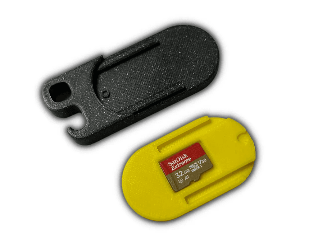 Da Tul - GoPro Thumb Screw Wrench, Micro SD Card Holder, and Bottle Opener 3d model