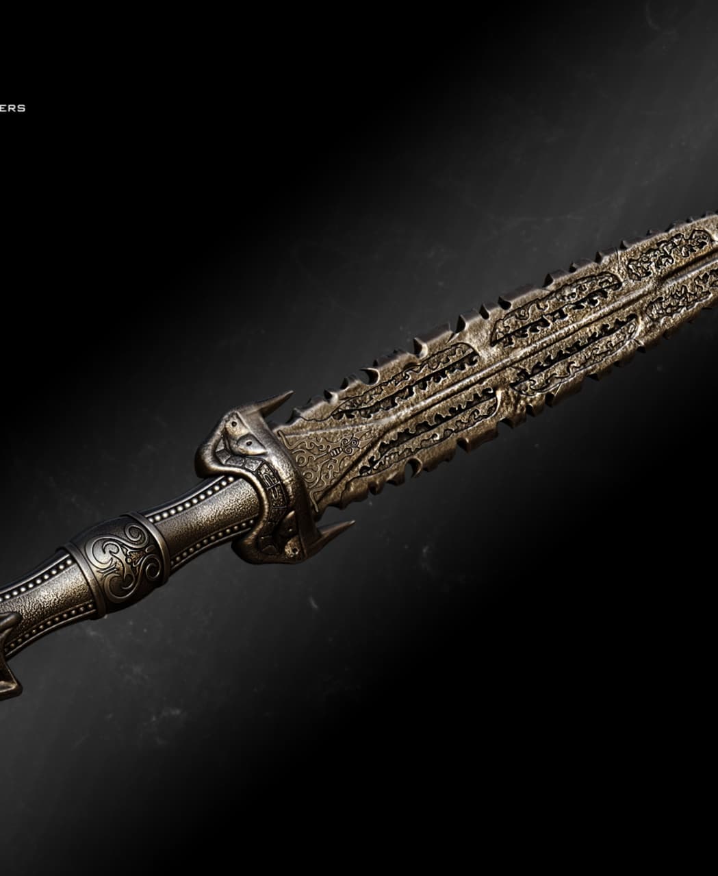 Irgun's knife 3d model