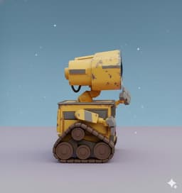WALL·E KAWAII CHIBI – COLLECTIBLE 3D ROBOT (STL FILE) 3d model