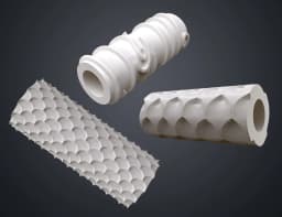 Texture Rollers for Cosplay (4-6) 3d model