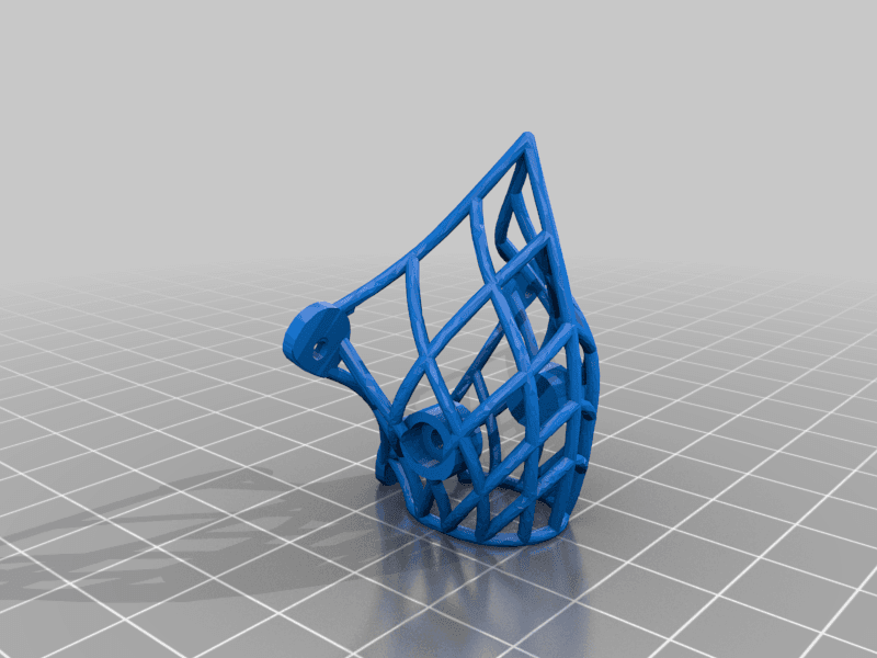 1S Toothpick Canopy - XL OpenLager Mount 3d model