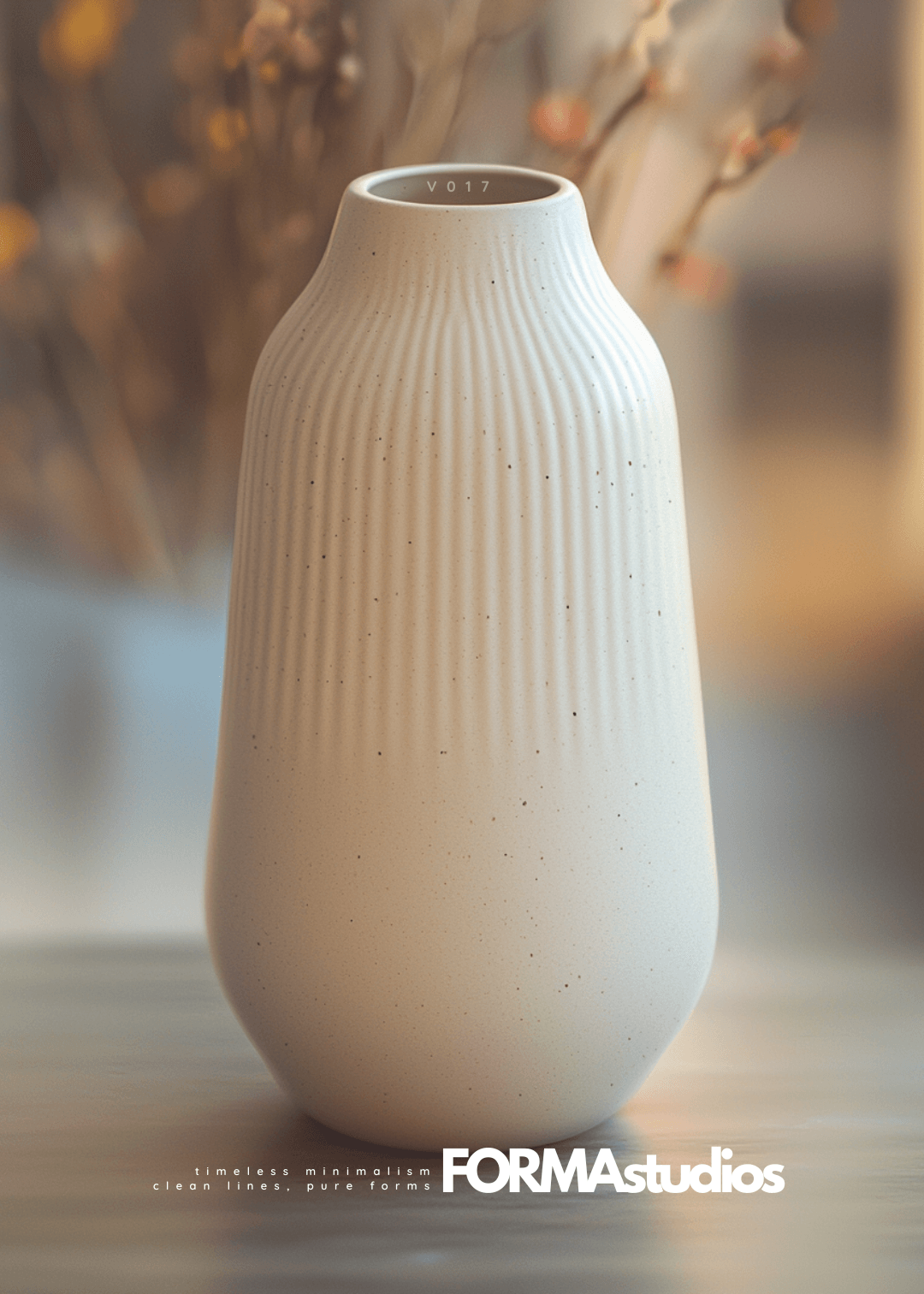 Vase - FORMAstudios V017 3d model