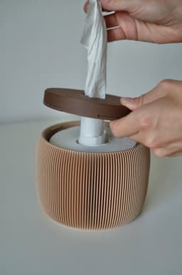 TISEO - Toilet paper holder - tissue dispenser 3d model