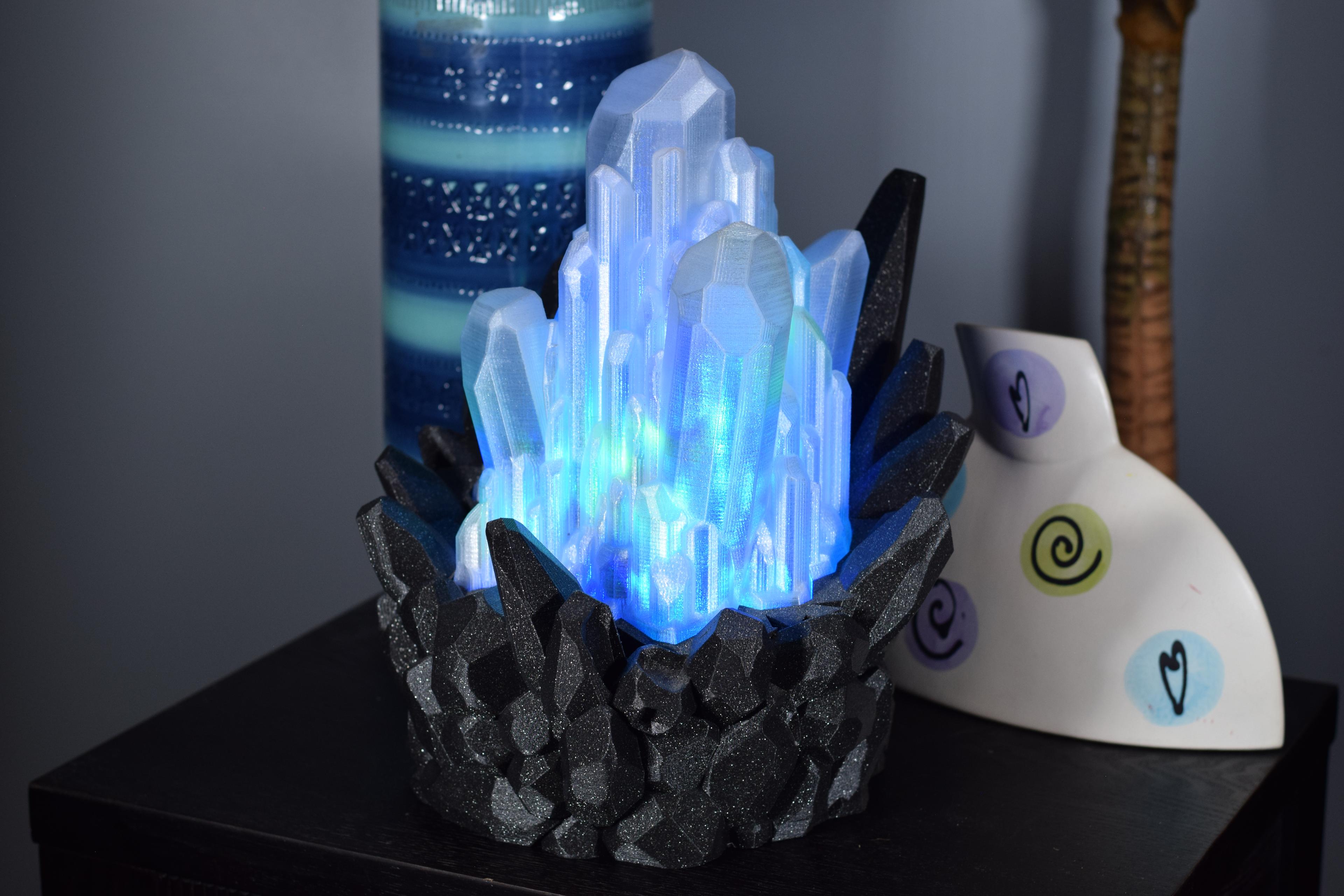 Crystal Led Lamp 2 3d model