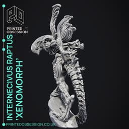 Aliens - Xenomorph Standing - Fan Art 3d model