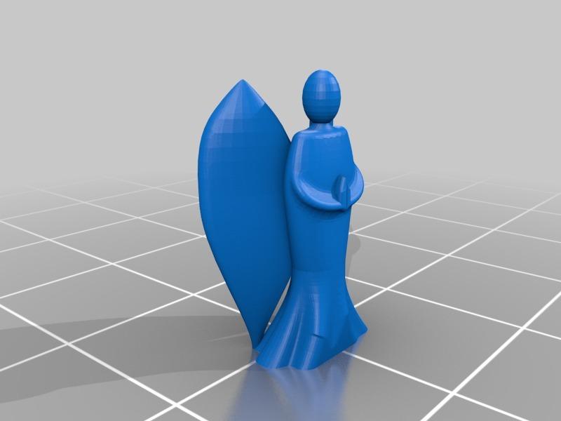 Angel (easy Print) 3d model
