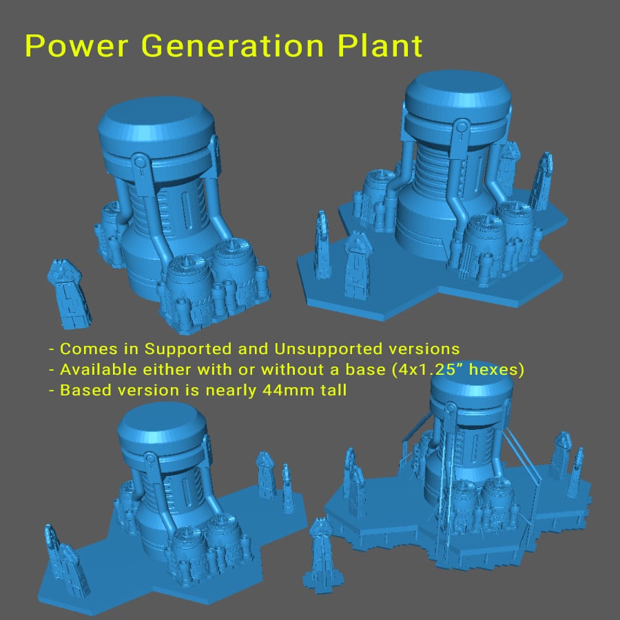 BattleTech Building Collection 01 3d model