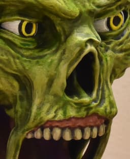 Dice Tower Zombie Head (Resin & FDM / presupported & Support free) 3d model
