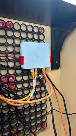 Multiboard Unifi Flex Mini 2.5G 5Port USW-Flex-Mini-2.5G-5 bracket 3d model