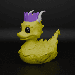 Dragon Duck (Partyhat) 3d model