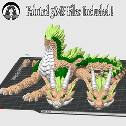 Knox Dragon - Articulated Dragon 3d model