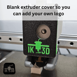 Plain Extruder Cover and Knob Cover for Bambu Labs A1 and A1 Mini 3d model
