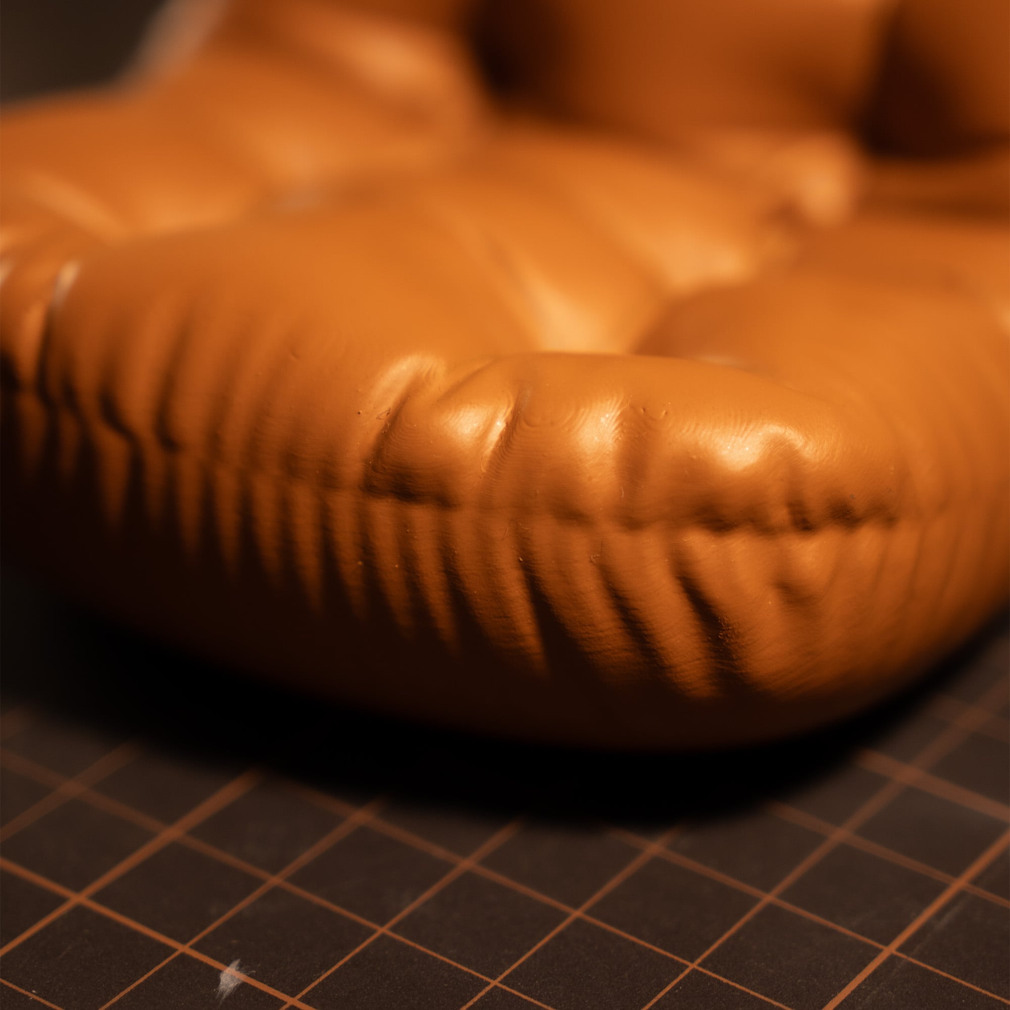 Puffy Lounge Couch 3d model