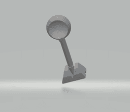 FHW: Helmet Stand 3d model