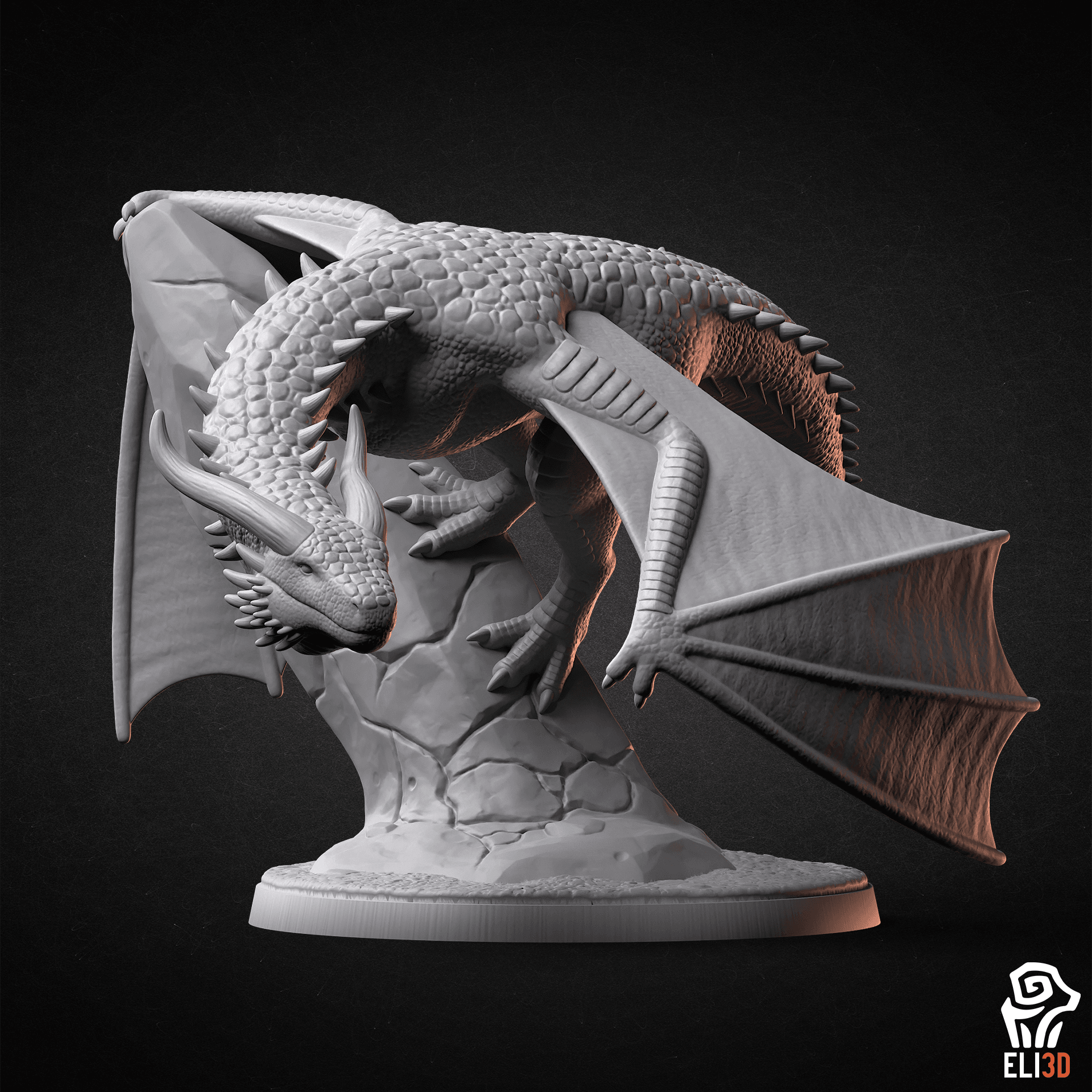 Dragons 3d model