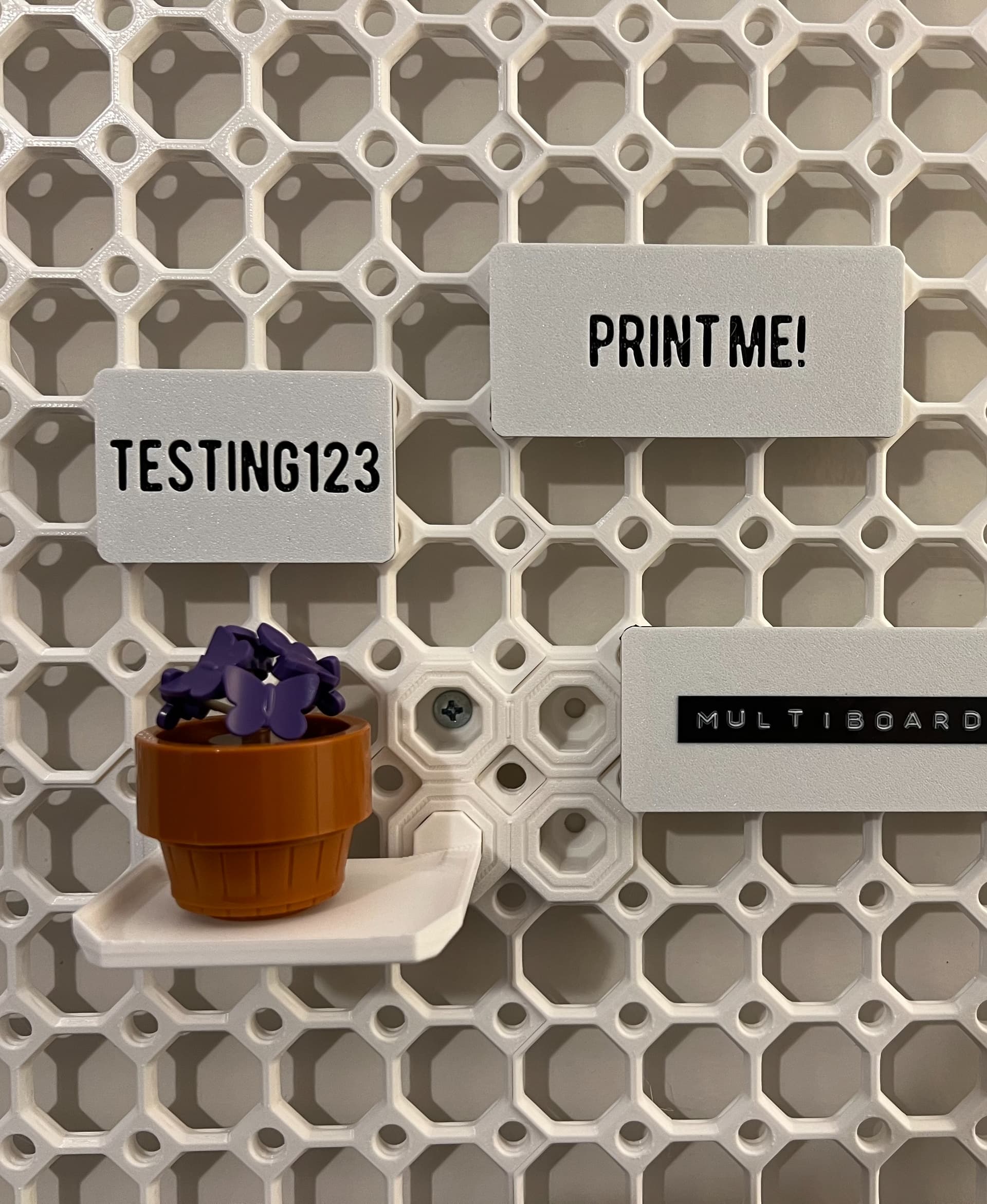 Multiboard Label Plates 3d model