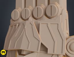 Arcane Vi Gauntlets season 2 3d model