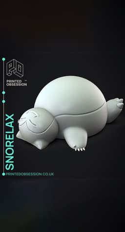 Snorelax - Pokemon - Fan Art 3d model