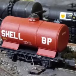 2x N Gauge 14T Wing Plate Tanks 3d model