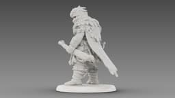 Woven Warrior 3d model