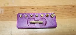 Heat Set Insert Tool Holder 3d model