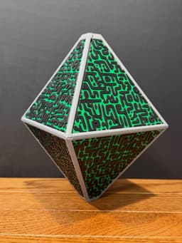 Hedron Deck Box for MTG Commander Deck 3d model