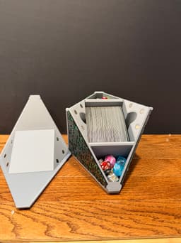 Hedron Deck Box for MTG Commander Deck 3d model