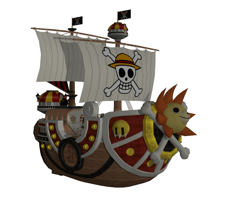Thousand Sunny Ship 3d model