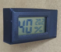 Halterung für Temperatur und Luftfeuchtemesser I Holder for temperature and humidity meter 3d model