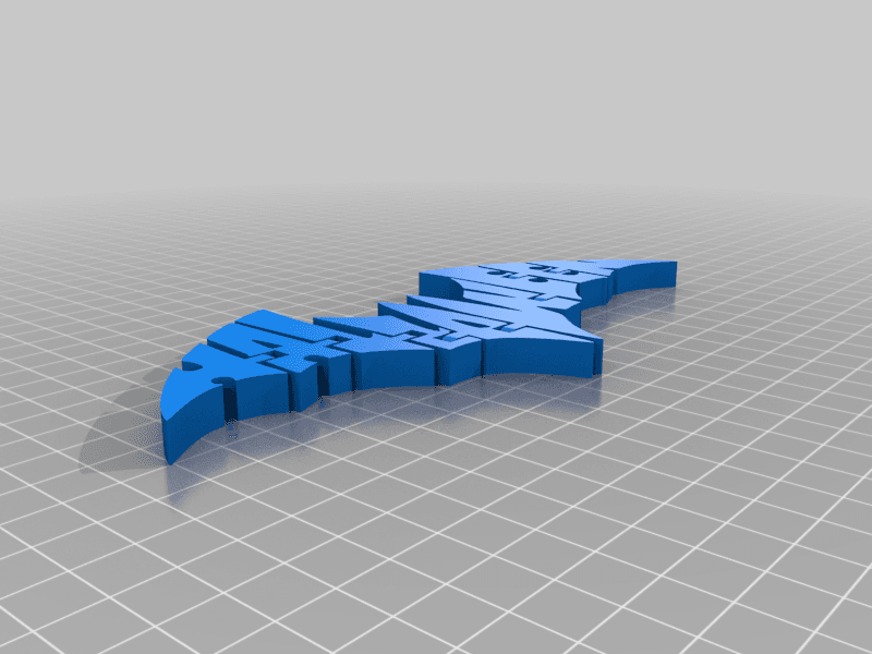 Articulated Batman Halloween 3d model
