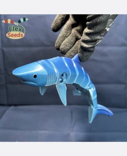 Flexi Tiger Shark (Print-in-place) 3d model