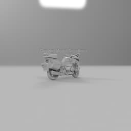Police Motorcycle 1/87 scale (2 Pack) 3d model