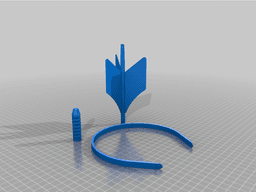 Jarts Stylish headband/headphone mod 3d model
