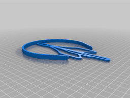 Jarts Stylish headband/headphone mod 3d model