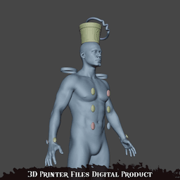 Abel Accessories and Hat Hazbin Hotel Season 2 3d model